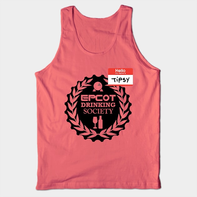 EPCOT Drinking Society Tank Top by ThisIsFloriduhMan